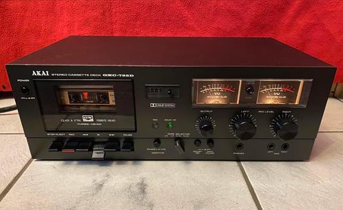 Akai GXC-725D cassette deck (black), Audio, Tv en Foto, Cassettedecks, Enkel, Akai, Ophalen of Verzenden