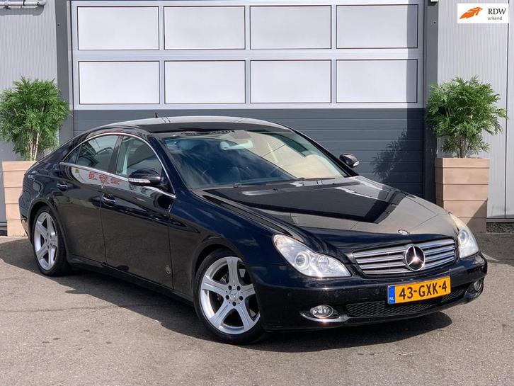Mercedes-Benz CLS-klasse 350 CGI Prestige | YOUNGTIMER| LEER, Auto's, Mercedes-Benz, Bedrijf, Te koop, CLS, ABS, Airbags, Airconditioning