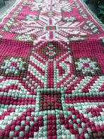 Origineel vintage smyrna loper tafelkleed 167x40 cm (N43), Ophalen of Verzenden, Gebruikt, Rechthoek