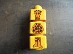 Lego Primo Brick Set Giraffe & Palm Tree (zie foto's), Ophalen of Verzenden, Gebruikt, Losse stenen, Lego Primo