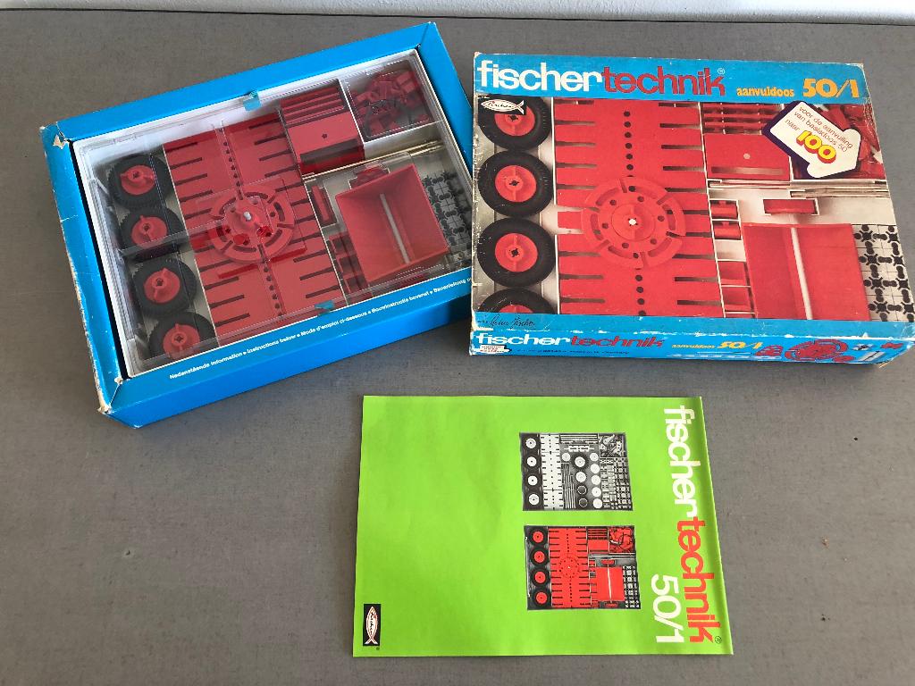 Fischertechniek Aanvuldoos 50/1, Ophalen of Verzenden, Zo goed als nieuw