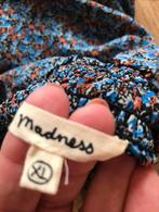 Blauwe rokje mt zie afmetingen 2 laagjes. Van Madness, Kleding | Dames, Maat 46/48 (XL) of groter, Ophalen of Verzenden, Zo goed als nieuw