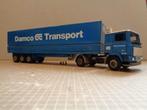 tekno volvo f damco transport, Hobby en Vrije tijd, Modelauto's | 1:50, Ophalen of Verzenden, Zo goed als nieuw, Bus of Vrachtwagen