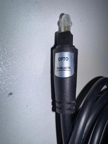 Optische Toslink kabel merk in-akustic, Toslink 1.5m twv 25E beschikbaar voor biedingen