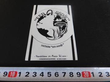 sticker Assen Een Aarde  stichting  beschikbaar voor biedingen