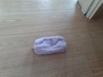 Paarse Pluizige Etui, Ophalen of Verzenden, Zo goed als nieuw