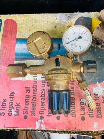 Messer Griesheim Reduceerventiel - Gebruikt beschikbaar voor biedingen