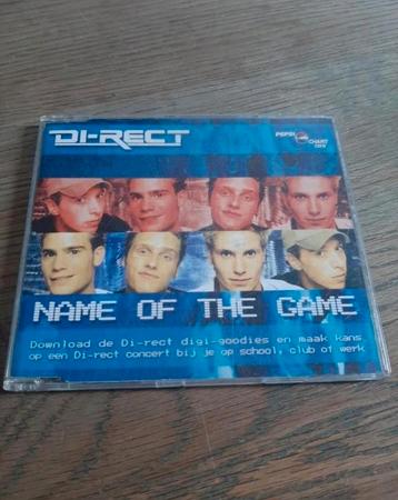 Di-rect - Name of the Game cd single. beschikbaar voor biedingen