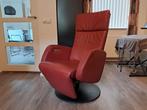 Leren relaxfauteuil ( zonder lader ), Huis en Inrichting, Fauteuils, Ophalen, Gebruikt, Minder dan 75 cm, Leer