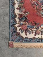 Vintage oosters vloerkleed Persia blue pink medall 79x152cm, Huis en Inrichting, Stoffering | Tapijten en Kleden, 50 tot 100 cm