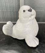 Grijze tuinbeeld zeehond, Ophalen, Zo goed als nieuw, Steen