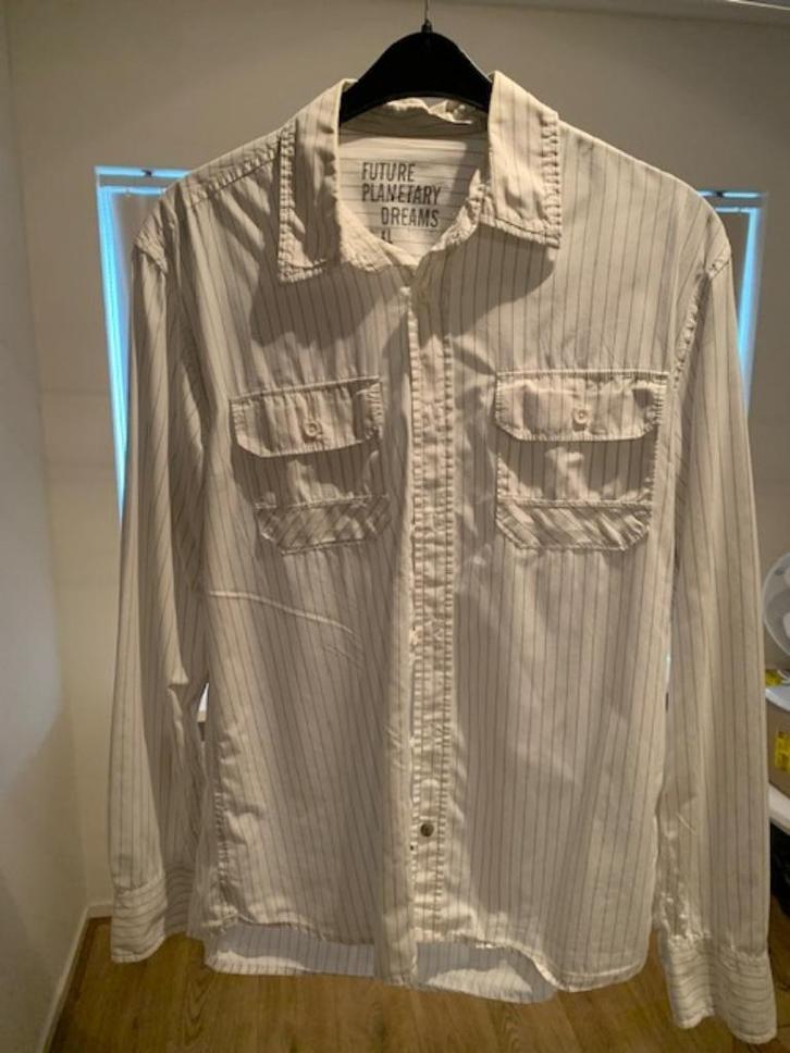 overhemden + broeken, Kleding | Heren, Overhemden, Gedragen, Halswijdte 41/42 (L), Overige kleuren, Ophalen of Verzenden