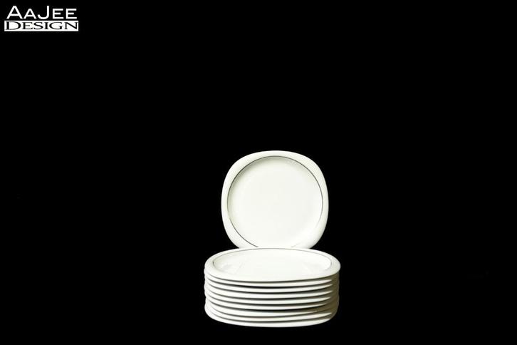 10 x Rosenthal – Suomi Lanka – Dinerbord – Timo Sarpaneva, Huis en Inrichting, Keuken | Servies, Zo goed als nieuw, Bord(en), Effen