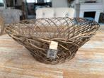 Riviera Maison Fruitschaal - Riet, Schaal, Rond, Ophalen of Verzenden, Zo goed als nieuw