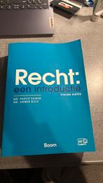 Recht: een introductie vierde editie, Ophalen of Verzenden, Zo goed als nieuw, Overige niveaus