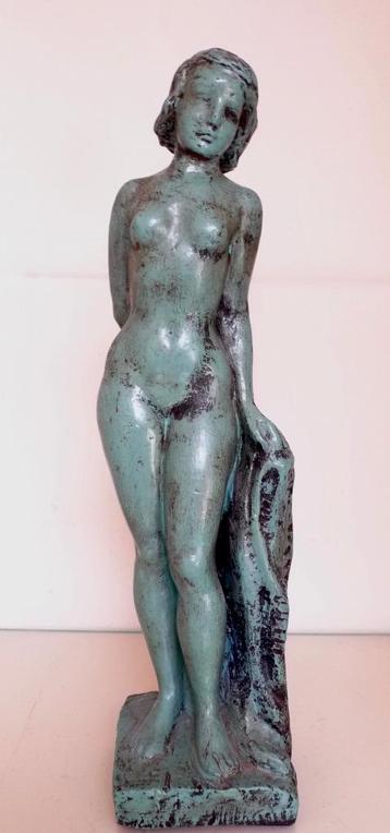 Sculptuur naakt Alouis Daelman gesigneerd jaren 30 beschikbaar voor biedingen