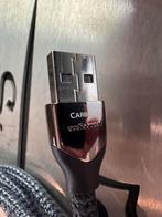 AudioQuest Carbon USB-A naar USB-B topklasse USB-kabel, Audioquest, Gebruikt, Ophalen of Verzenden, 2 tot 5 meter