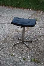 Vintage voetenbankje / kruk draaikruk, Gebruikt, In hoogte verstelbaar, Ophalen of Verzenden, Nvt