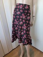 Laura Ashley rok linnen bloemen maat 42/44, Kleding | Dames, Overige kleuren, Maat 42/44 (L), Ophalen of Verzenden, Zo goed als nieuw