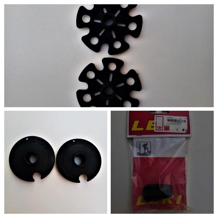3 paar nieuwe leki nordic walking wandelstokken disks, Diversen, Wandelstokken, Nieuw, Ophalen of Verzenden