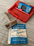 Gillette Super Speed Safety Razor Set uit 1954 USA, Ophalen of Verzenden