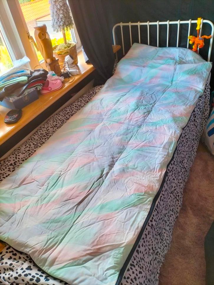 Slaapzak met rits, Caravans en Kamperen, Slaapzakken, Gebruikt, Ophalen of Verzenden