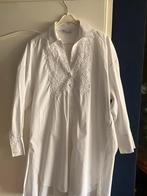 Zara hele mooie witte blouse met borduursel L, Zara, Maat 42/44 (L), Ophalen of Verzenden, Wit