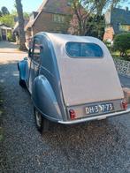 Unieke 1956 2cv Citroen met Nederlands kenteken, Cabriolet, Overige kleuren, Particulier, Zilver of Grijs