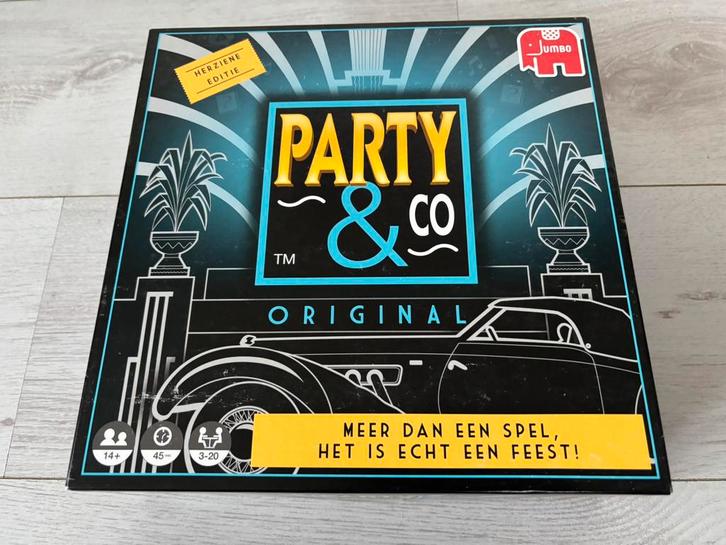 Party & Co Original, Hobby en Vrije tijd, Gezelschapsspellen | Bordspellen, Zo goed als nieuw, Ophalen of Verzenden