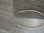14 k tricolor armband met balletjes 4,3 gram, Ophalen of Verzenden, Nieuw, Goud, Goud