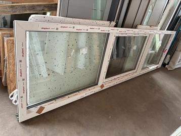 kunststof kozijn 120mm driedelig vast+kiep+vast 355 x 97 cm beschikbaar voor biedingen