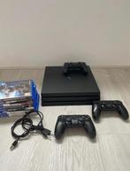 PlayStation 4 Pro, Spelcomputers en Games, Spelcomputers | Sony PlayStation 4, Ophalen of Verzenden, 1 TB, Pro, Met 3 controllers of meer