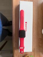 Apple Watch Series 7 Red Aluminum case Red sport band 45mm, Ophalen of Verzenden, Gebruikt, Rood, IOS