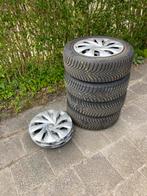 4 Vredestein winterbanden inclusief wieldoppen voor VW Polo, Auto diversen, Wieldoppen, Ophalen, Gebruikt