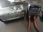 Rc acculader en 3 accu,s, Elektro, Ophalen of Verzenden, Zo goed als nieuw, Onderdeel