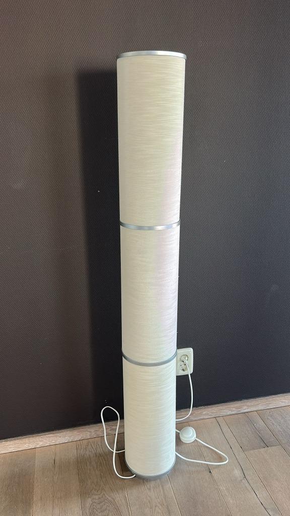 Ikea VIDJA vloerlamp, wit, 138 cm, Huis en Inrichting, Lampen | Vloerlampen, Gebruikt, 100 tot 150 cm, Ophalen