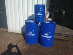 olie vat 210L en 60L, Ophalen