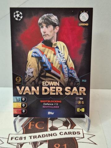 van der Sar - Ajax - Topps Total Football Legend beschikbaar voor biedingen
