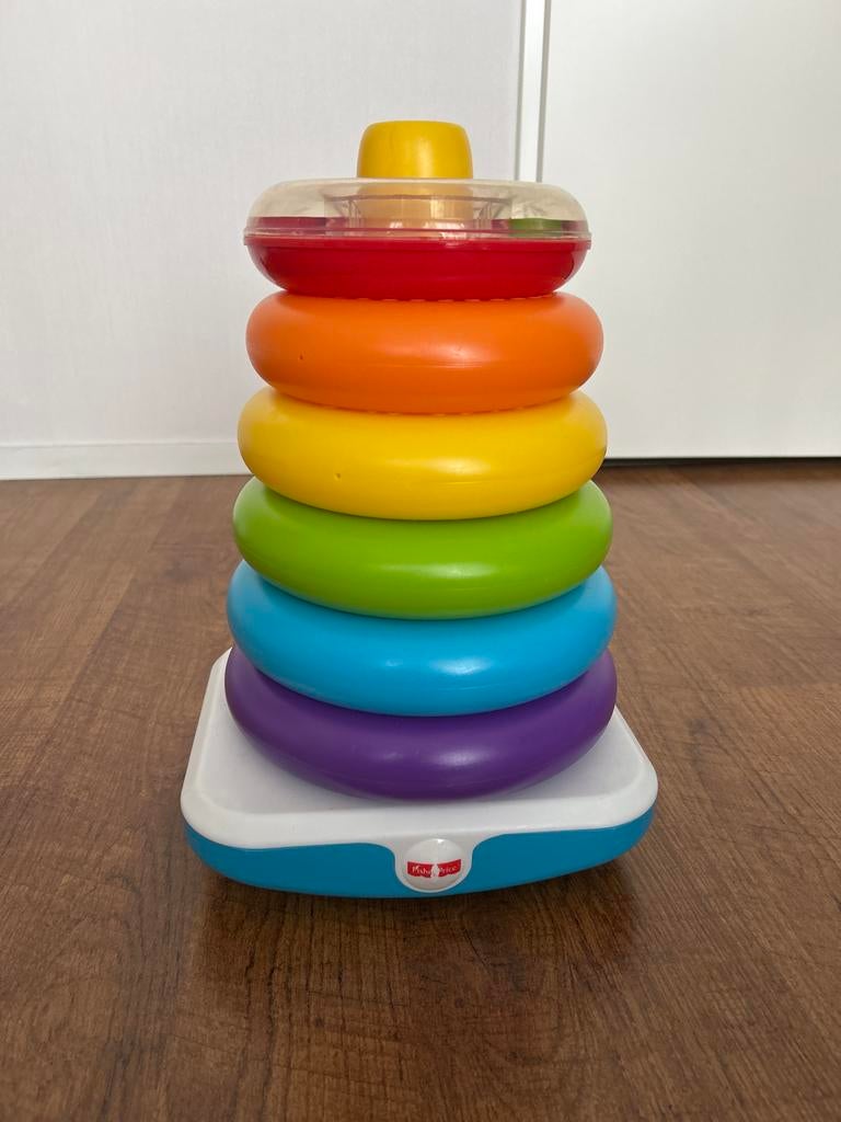 Fisher-Price Stapeltoren met Ringen, Ophalen of Verzenden, Gebruikt, Overige typen