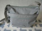 Kipling schoudertas ARTO grijs + aaphanger, Ophalen of Verzenden, Gebruikt, Grijs, Kipling