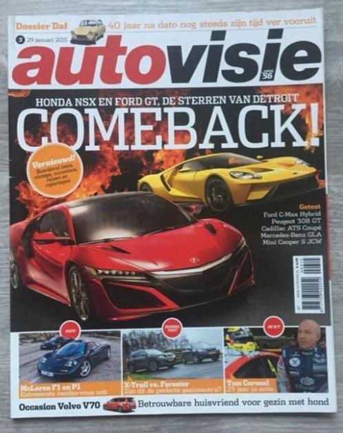 AutoVisie: Daf 66 Marathon Coupe, Volvo V70, Austin Gypsy, Boeken, Auto's | Folders en Tijdschriften, Zo goed als nieuw, Algemeen
