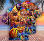 Beren overhemd (heren mannen beer dieren feest hawaii shirt), Kleding | Heren, Overhemden, Verzenden, Nieuw