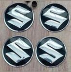 4 aluminium wieldopstickers & ventieldoppen met Suzuki logo, Ophalen of Verzenden
