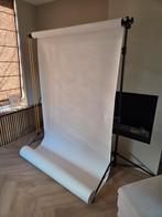 Falxon Eyes achtergrond systeem incl. Wit doek, Ophalen, Zo goed als nieuw, Achtergrond