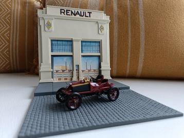 Renault Norev, Diorama auto  fabriek van Renault 1928, gips. beschikbaar voor biedingen