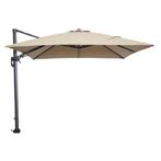 Garden Impressions Hawaii zweefparasol 300x300 cm, Tuin en Terras, Parasols, Ophalen, Kantelbaar, Gebruikt, Zweefparasol