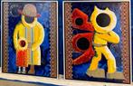Theo Baars 2luik “vader zoon moeder dochte, Antiek en Kunst, Ophalen
