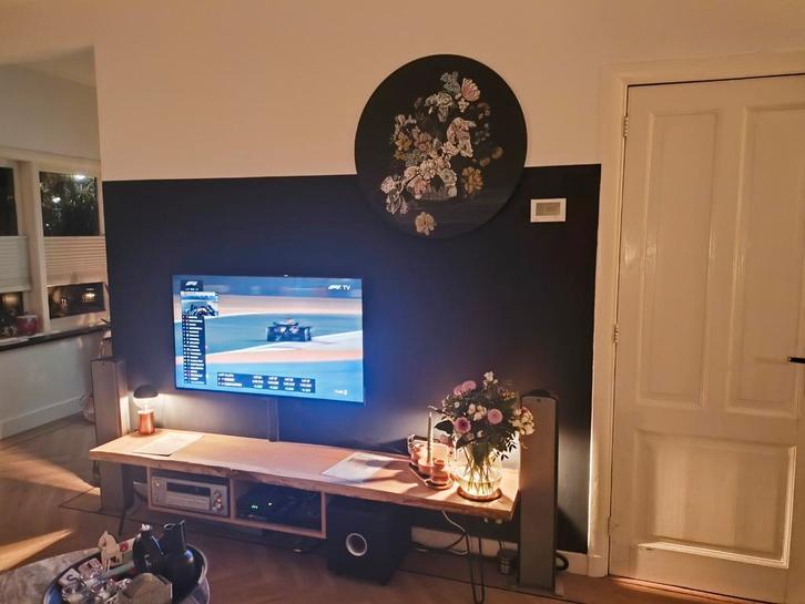 Mooie TV Meubel, Huis en Inrichting, Kasten | Televisiemeubels, Gebruikt, Minder dan 100 cm, 100 tot 150 cm, 25 tot 50 cm, Eikenhout