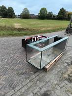 Groot aquarium zeewater overloop bioloog roomdivider, Dieren en Toebehoren, Ophalen, Zo goed als nieuw, Leeg aquarium