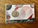coincard 80 jaar laatste zilveren kwartje, Postzegels en Munten, Munten | Nederland, Ophalen of Verzenden, Losse munt, 25 cent
